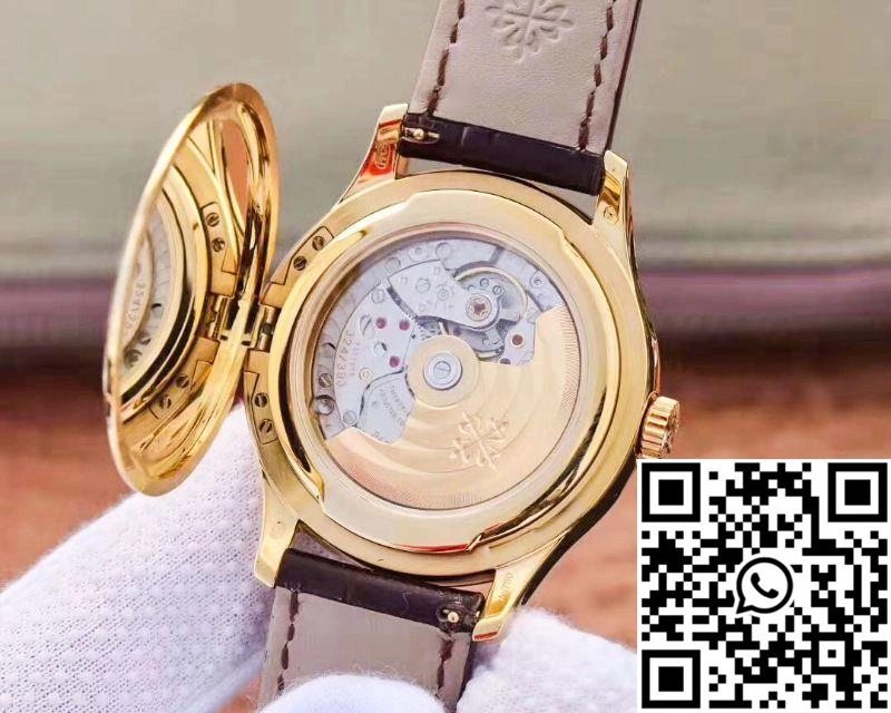 ZF Factory Patek Philippe Calatrava Yellow Gold 5227J-001 Flip Back Version