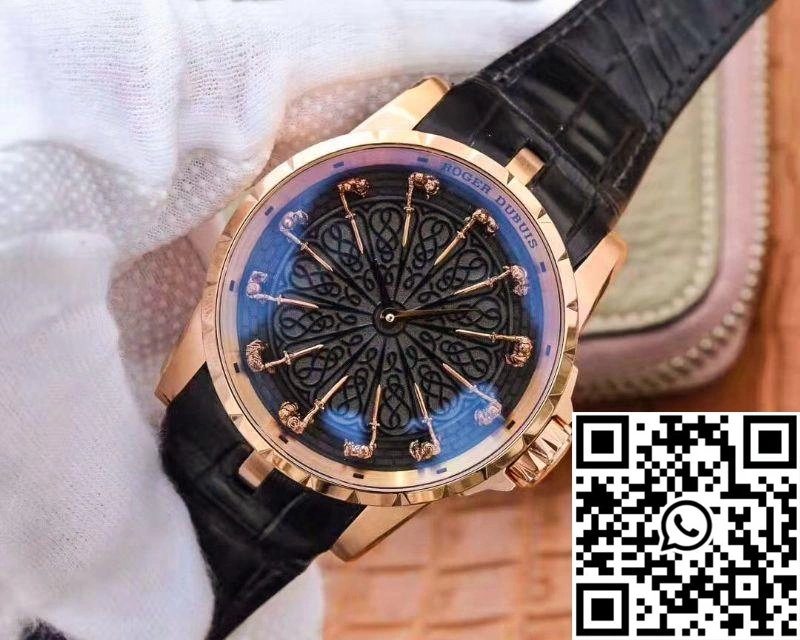 ZF Factory Roger Dubuis Excalibur Knights Of The Round Table II RDDBEX0511 Rose Gold