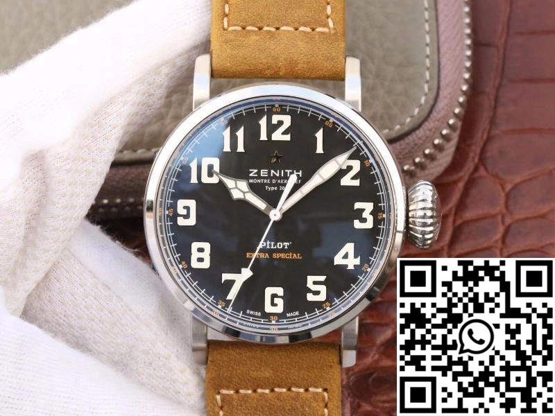 Zenith Pilot Type 20 Extra Special 03.2430.3000.21.C738 XF Factory Black Dial