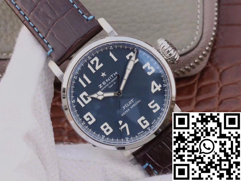 Zenith Pilot Type 20 Extra Special 03.2430.3000.21.C738 XF Factory Blue Dial