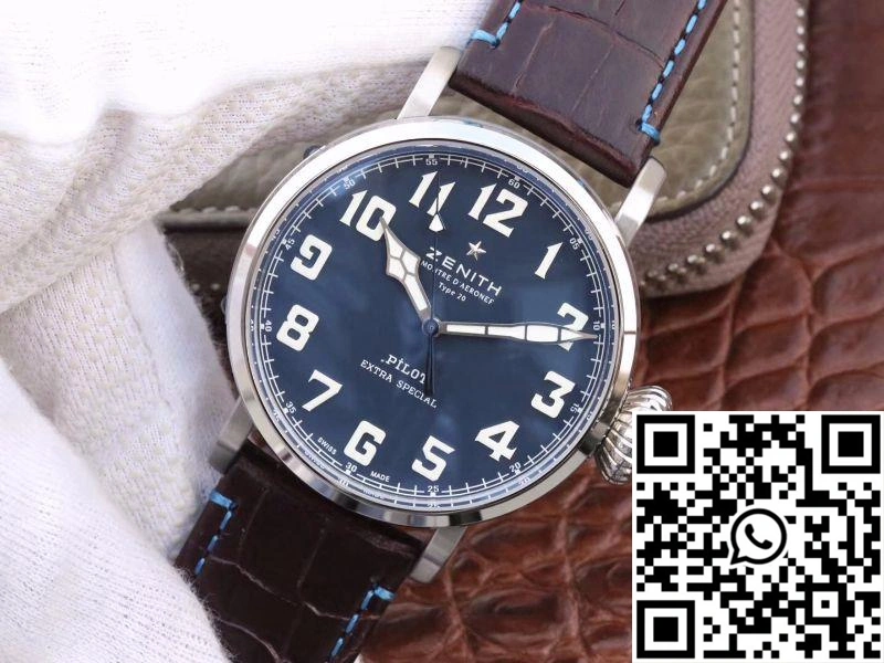 Zenith Pilot Type 20 Extra Special 03.2430.3000.21.C738 XF Factory Blue Dial