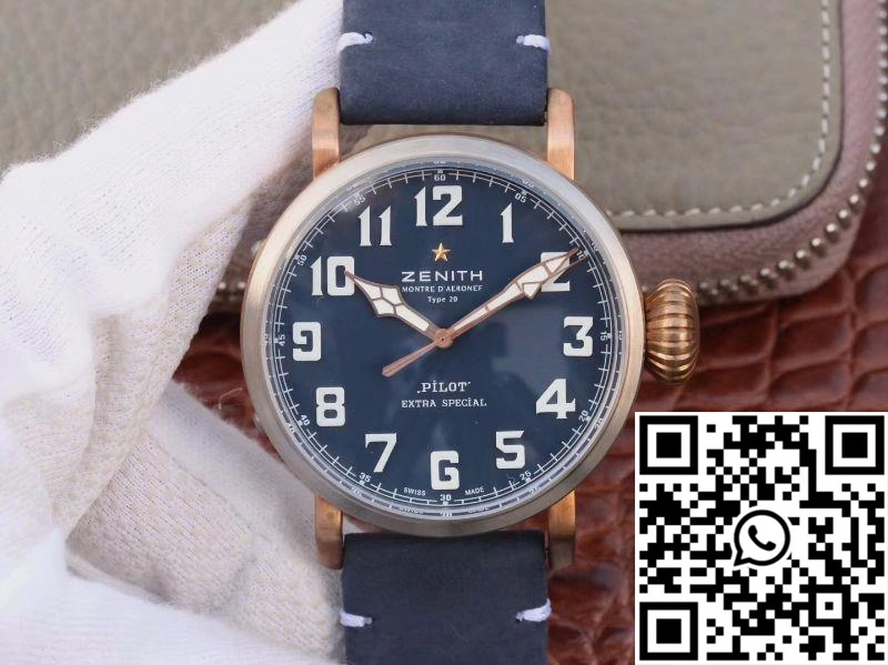 Zenith Pilot Type 20 Extra Special 29.2430.679.21.C753 XF Factory Blue Dial