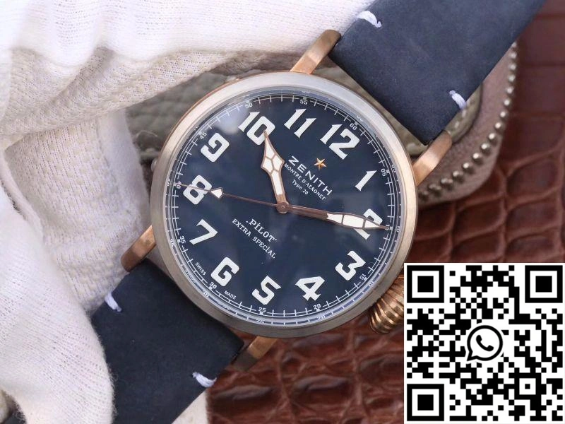 Zenith Pilot Type 20 Extra Special 29.2430.679.21.C753 XF Factory Blue Dial