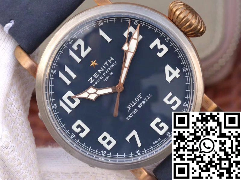 Zenith Pilot Type 20 Extra Special 29.2430.679.21.C753 XF Factory Blue Dial