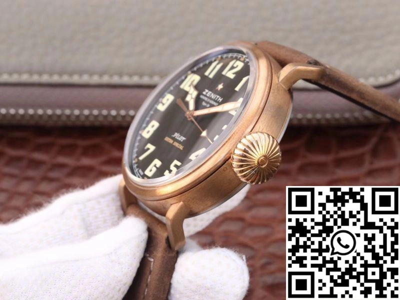 Zenith Pilot Type 20 Extra Special Bronze 29.2430.679.21.C753 XF Factory Black Dial