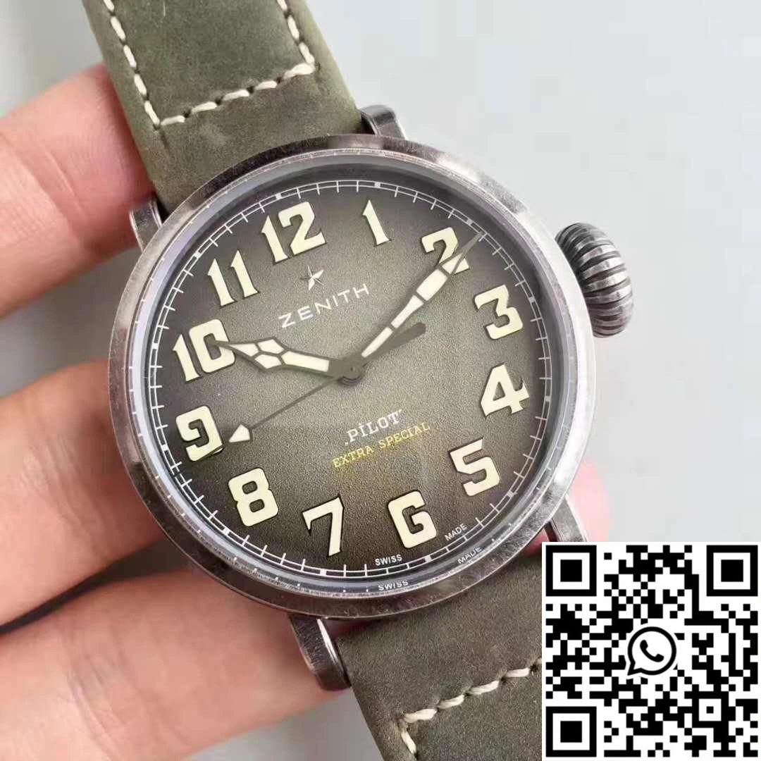 Zenith Pilot Type 20 Extra Special Ton Up 11.2430.679.21.C801 XF Factory Anthracite Dial