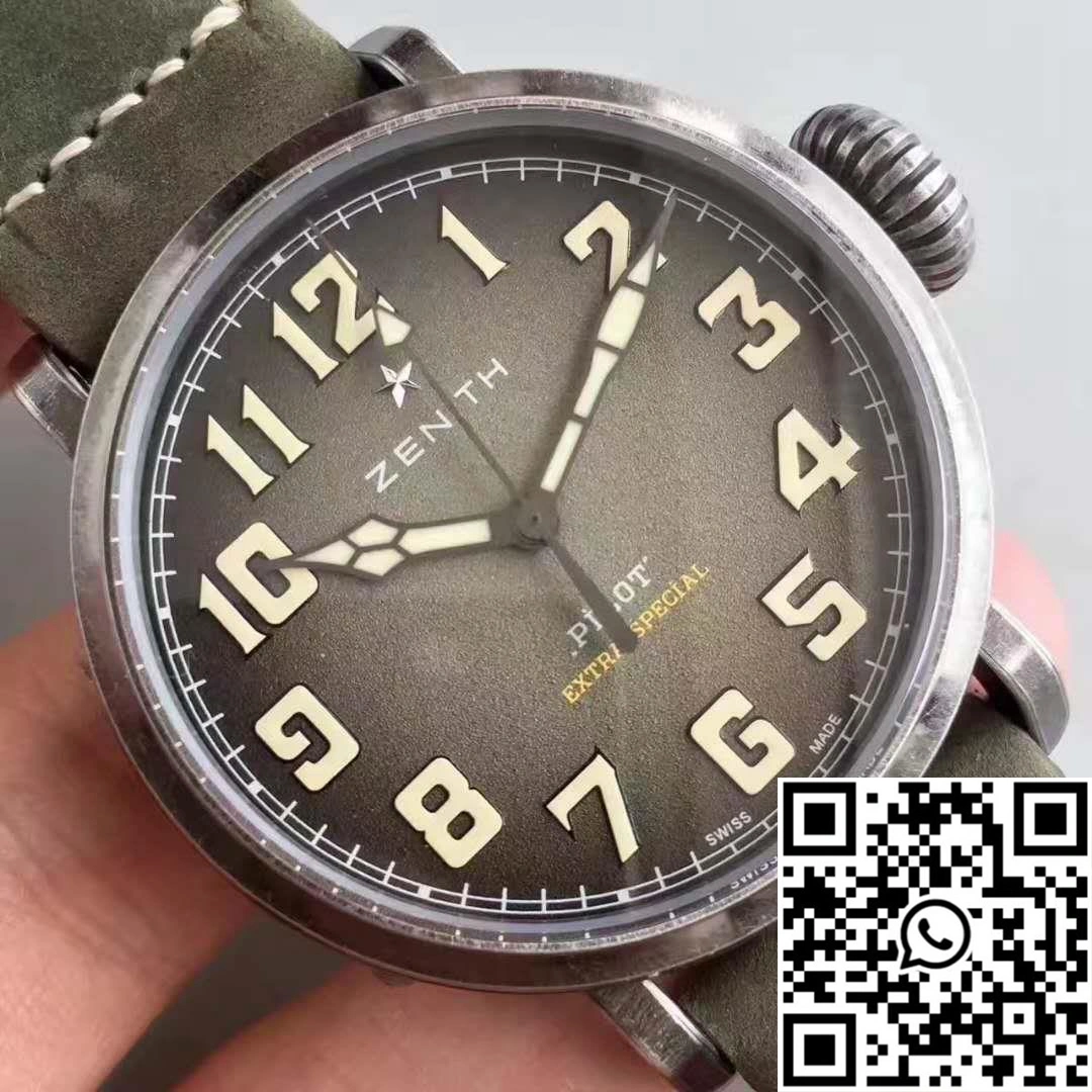 Zenith Pilot Type 20 Extra Special Ton Up 11.2430.679.21.C801 XF Factory Anthracite Dial