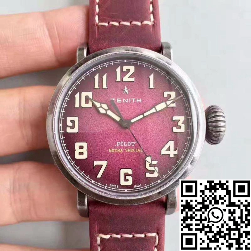 Zenith Pilot Type 20 Extra Special Ton Up 45MM 11.2430.679.21.C801 XF Factory Purple Dial