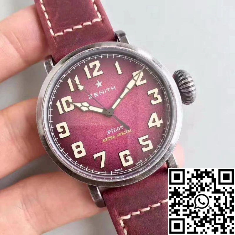 Zenith Pilot Type 20 Extra Special Ton Up 45MM 11.2430.679.21.C801 XF Factory Purple Dial