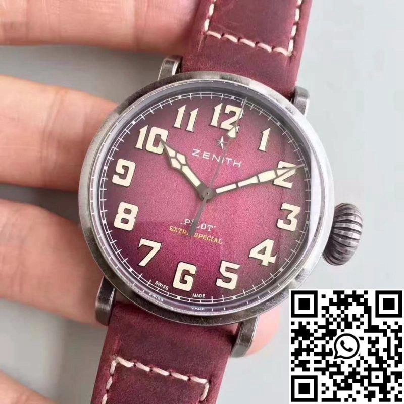 Zenith Pilot Type 20 Extra Special Ton Up 45MM 11.2430.679.21.C801 XF Factory Purple Dial